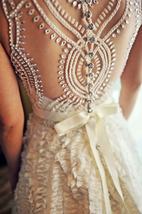 Ideas para tu boda – blog Detalles en el vestido de novia - Ideas para tu  boda - blog